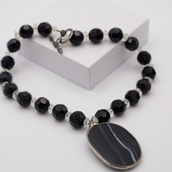 Gorgeous lightweight glass bead choker mermaidcore - Picture 2 of 9